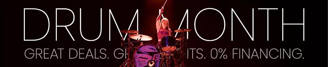 May is Drum Month at Long & McQuade!